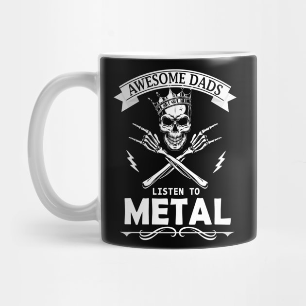 Gift for Metal Head, Heavy Metal Coffee Cup, Heavy Metal Coffee