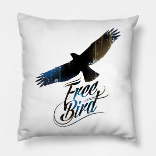 Free bird Pillow