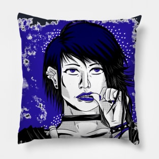 Goth Attitude Pillow