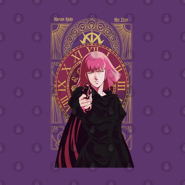 Art Nouveau style Haman by Gundam Otaku Shop