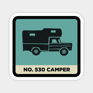 no. 530 Camper - tonka truck package graphic Magnet