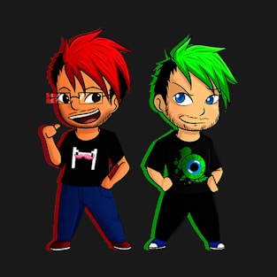 twin cute boys T-Shirt