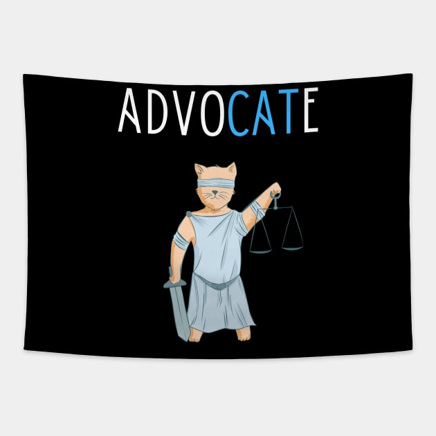 Advocate lawyer gift Tapestry by cypryanus