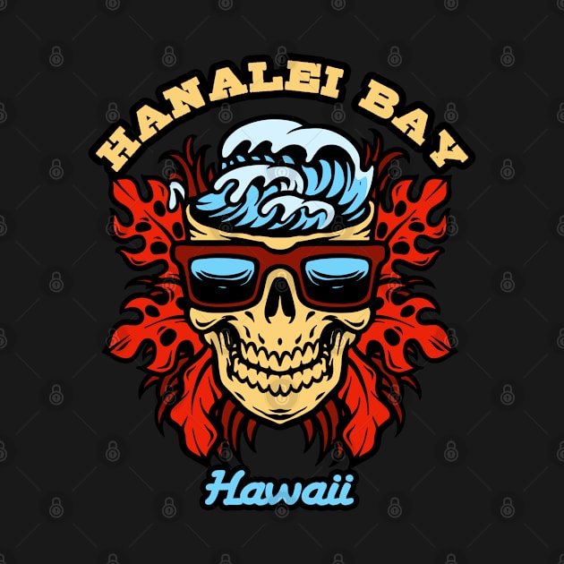 Hanalei Bay surf beach by LiquidLine