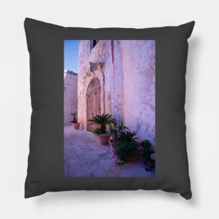 Mdina Square, Malta Pillow