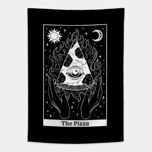 Pizza Tarot Reading Tapestry