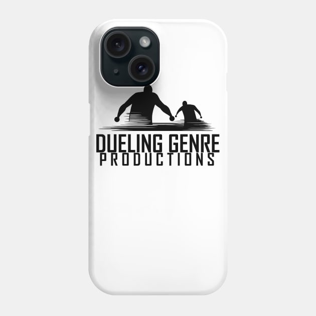 Dueling Genre Black Logo Phone Case by Dueling Genre