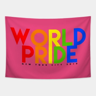 WORLD PRIDE T-SHIRT - NYC 2019 Tapestry