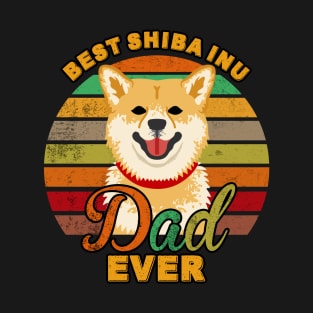 Best Shiba Inu Dad Ever T-Shirt