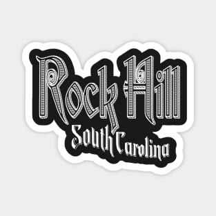 Vintage Rock Hill, SC Magnet