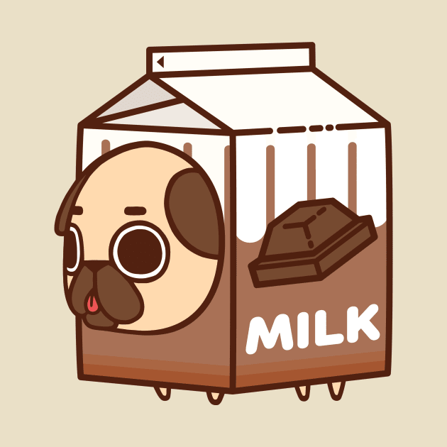 Chocolate Milk Puglie by Puglie Pug 