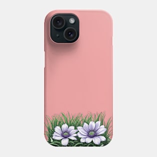 Anemone Flowers Phone Case