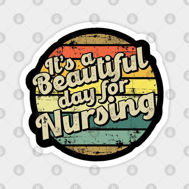 Nursing gift for nurse. Perfect present for mother dad friend him or her Magnet by SerenityByAlex