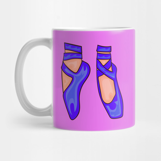 blue ballerina shoes
