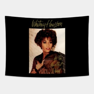 Whitney Houston Vintage Tapestry