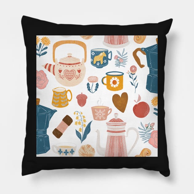 Swedish coffee Pillow by Papergrape