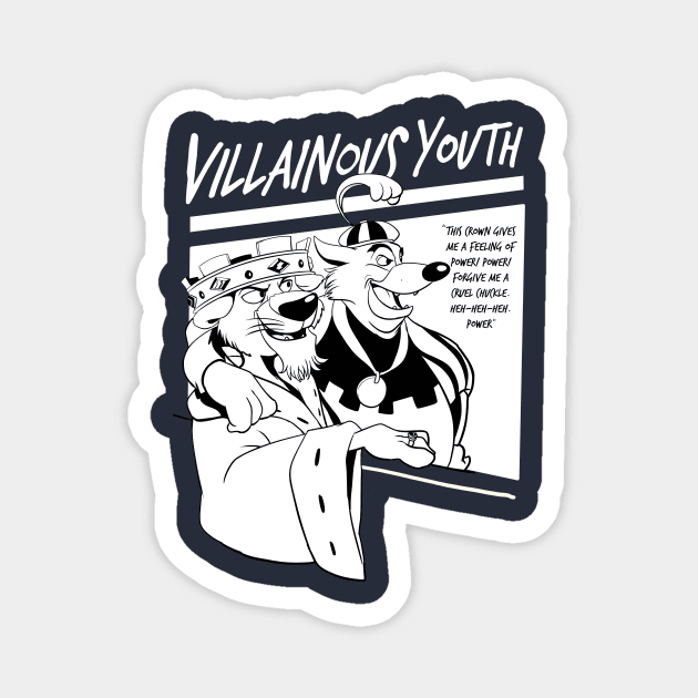 Villainous youth Magnet by sullyink