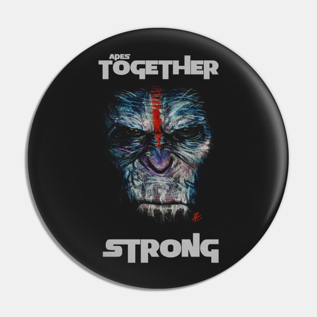 Together Strong Pin by RevxArt