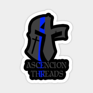 Ascension Threads Blue Line Magnet