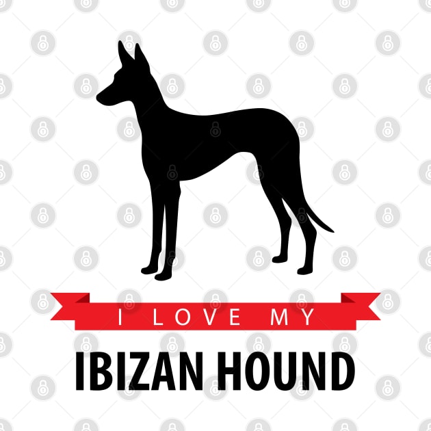 I Love My Ibizan Hound by millersye