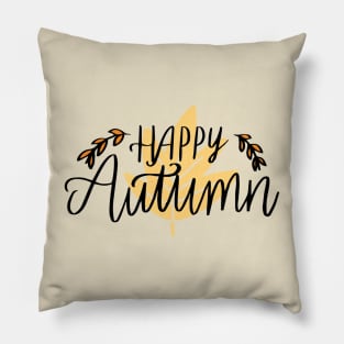 Happy Autumn Pillow