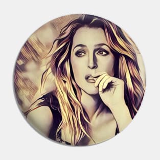 Dana Scully fanart Pin