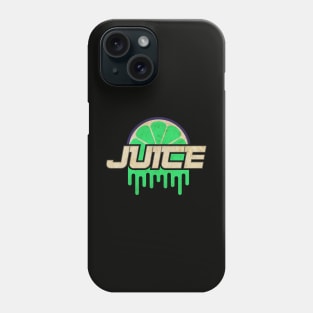 Green Citrus Juice Phone Case