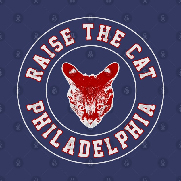 Raise the Cat Logo 1: For Morris Animal Refuge by Center City Threads