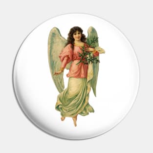 Victorian Christmas Angel Pin