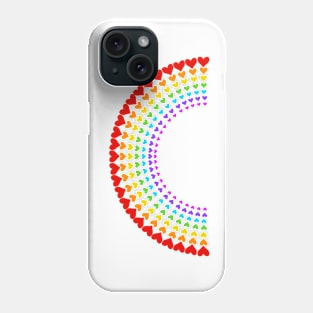 Heart Rainbow Phone Case