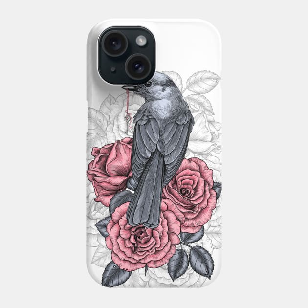 The bird with the silver key Phone Case by katerinamk