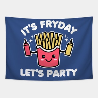 It's Fryday Let's Party Friday Tapestry