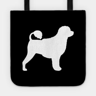 Portuguese Water Dog Silhouette Tote