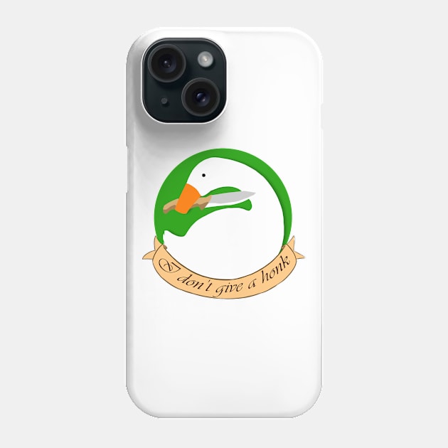 I don't give a honk Phone Case by danigrillo