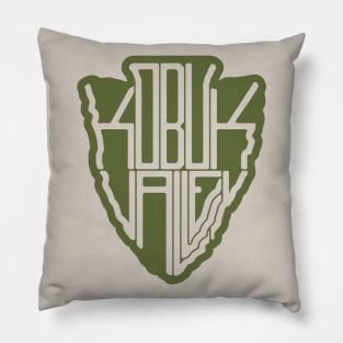 Kobuk Valley National Park name arrowhead Pillow