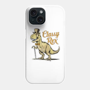 Funny Classy Rex Tyrannosaurus Rex Dinosaur Design Phone Case