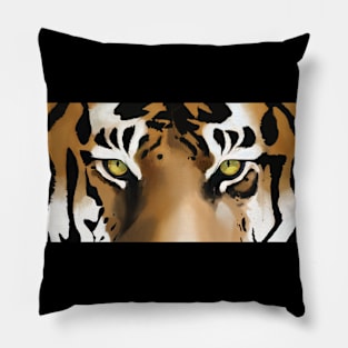 Tiger eyes staring into your soul Pillow