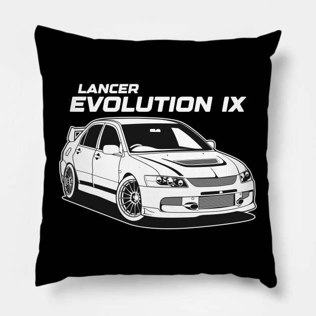 Evo 9 Pillow by squealtires