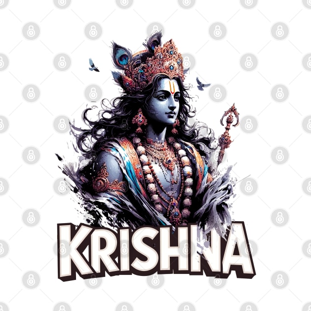 Enlightened Krishna by Cutetopia
