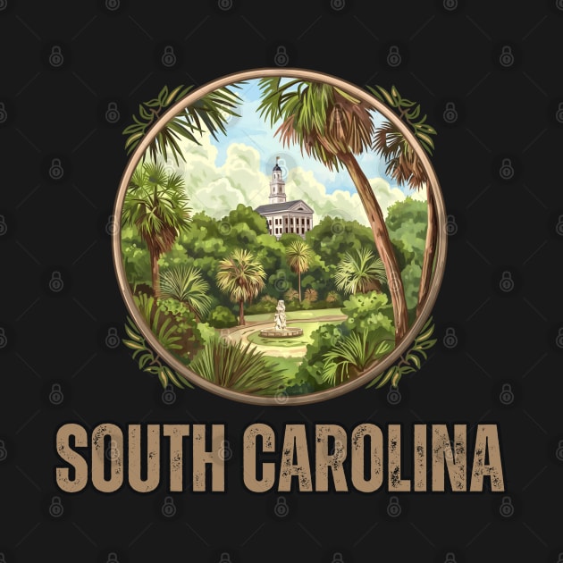 South Carolina State USA by Mary_Momerwids