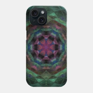 Green Southwest Mosaic Tile Boho Phone Case