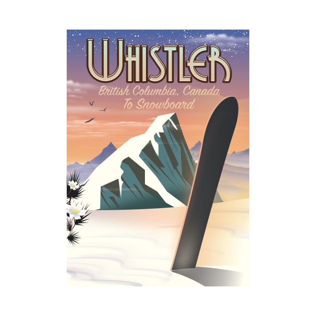 Whistler To Snowboard by nickemporium1