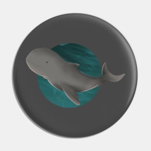 pesut like dolphin Pin