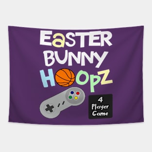 Easter Bunny Hoopz Video Game (Frayson) Tapestry