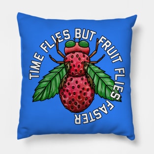 Time Flies Pillow