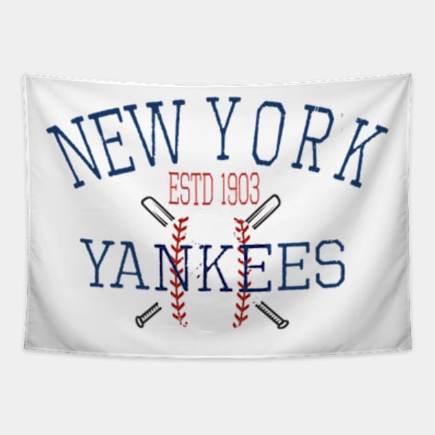 yankees Tapestry by soft and timeless