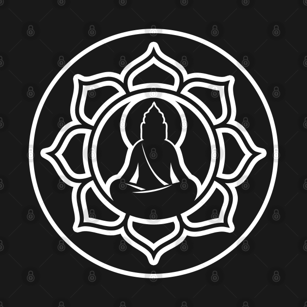 Buddha Lotus Flower Spiritual by RadStar