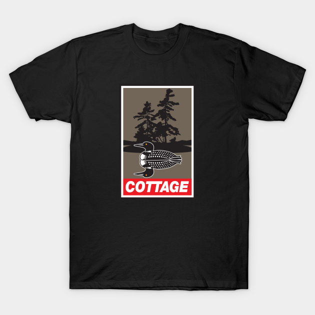 Cottage Loon - Cottage - T-Shirt