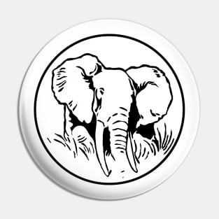 Elephant Stamp Pin