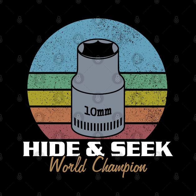 10mm Hide And Seek World Champion I Vintage by az_Designs